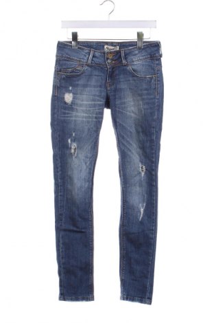 Damskie jeansy Bershka, Rozmiar S, Kolor Niebieski, Cena 31,99 zł