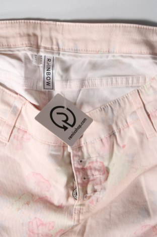 Damskie jeansy Rainbow, Rozmiar M, Kolor Różowy, Cena 21,99 zł