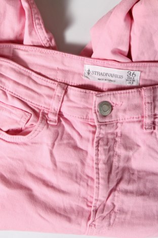 Damskie jeansy Stradivarius, Rozmiar S, Kolor Różowy, Cena 27,99 zł