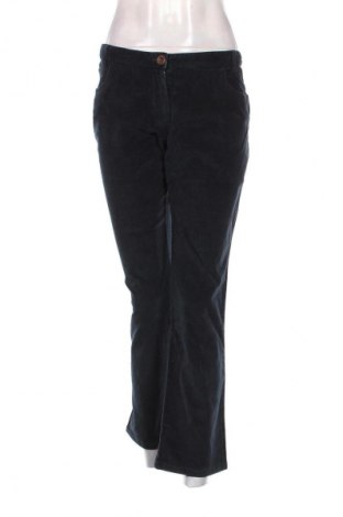 Pantaloni de velvet de femei, Mărime S, Culoare Albastru, Preț 33,49 Lei