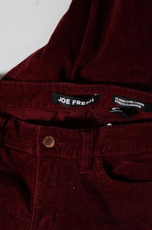 Pantaloni de velvet de femei Joe Fresh, Mărime M, Culoare Roșu, Preț 31,99 Lei