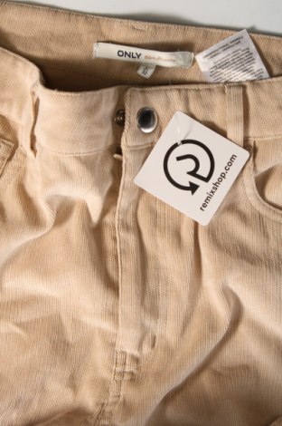 Damen Cordhose ONLY, Größe L, Farbe Beige, Preis 6,99 €