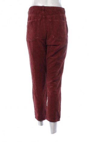 Pantaloni de velvet de femei Topshop, Mărime L, Culoare Roșu, Preț 35,99 Lei