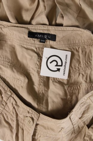 Pantaloni scurți de femei Amisu, Mărime M, Culoare Bej, Preț 21,99 Lei