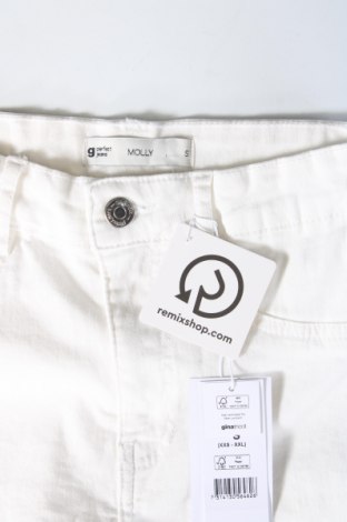 Pantaloni scurți de femei Gina Tricot, Mărime S, Culoare Alb, Preț 45,99 Lei