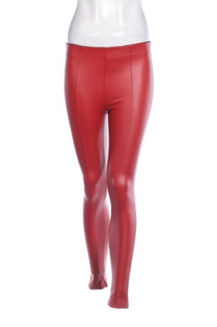 Damskie legginsy, Rozmiar S, Kolor Czerwony, Cena 31,99 zł