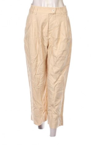 Damenhose Bershka, Größe S, Farbe Beige, Preis € 3,99