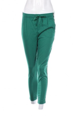 Pantaloni de femei Bershka, Mărime XS, Culoare Verde, Preț 13,99 Lei