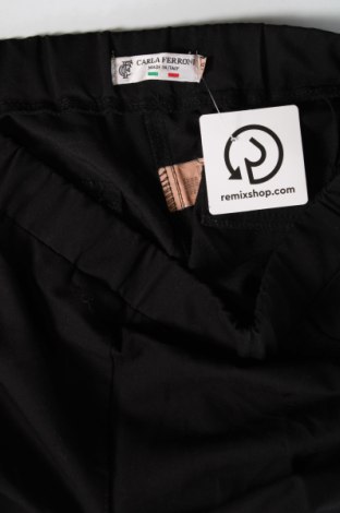 Pantaloni de femei Carla Ferroni, Mărime XL, Culoare Negru, Preț 36,99 Lei