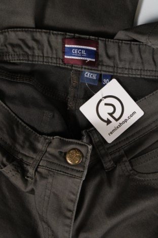 Pantaloni de femei Cecil, Mărime L, Culoare Verde, Preț 86,99 Lei