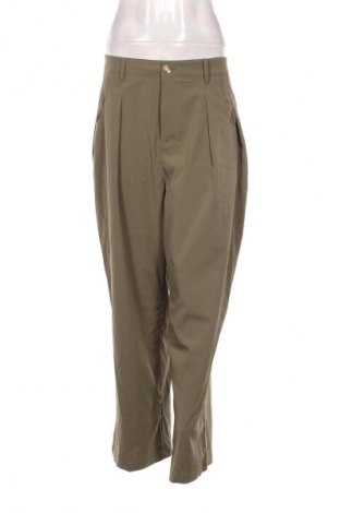 Pantaloni de femei DAZY, Mărime L, Culoare Verde, Preț 33,99 Lei