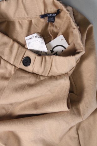 Damenhose Kiabi, Größe XXS, Farbe Beige, Preis 11,99 €