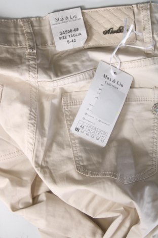 Damenhose Max&liu, Größe S, Farbe Beige, Preis € 5,49