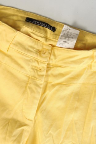 Damenhose Sem Per Lei, Größe XS, Farbe Gelb, Preis 13,99 €