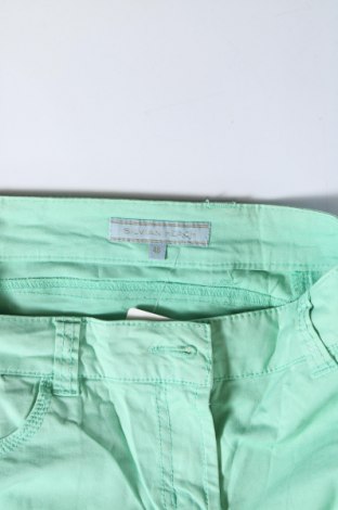 Pantaloni de femei Silvian Heach, Mărime L, Culoare Verde, Preț 33,99 Lei