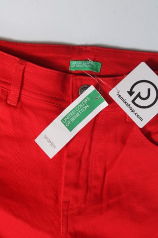 Dámské kalhoty  United Colors Of Benetton, Velikost XS, Barva Červená, Cena  529,00 Kč