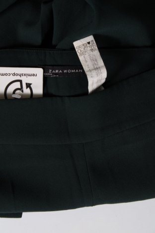 Pantaloni de femei Zara, Mărime M, Culoare Verde, Preț 37,99 Lei