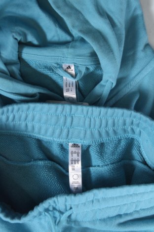 Damen-Fleece-Set Adidas, Größe XS, Farbe Blau, Preis € 62,66