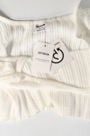 Damska koszulka na ramiączkach Cotton On, Rozmiar L, Kolor Biały, Cena 45,99 zł