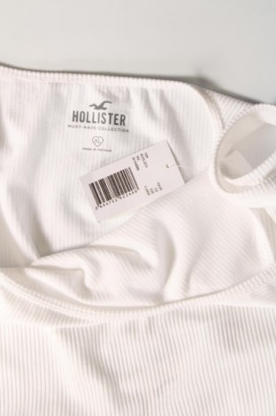 Damska koszulka na ramiączkach Hollister, Rozmiar XL, Kolor Biały, Cena 26,99 zł