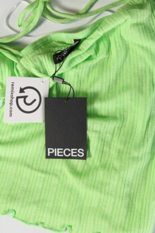 Tricou de damă Pieces, Mărime M, Culoare Verde, Preț 31,99 Lei