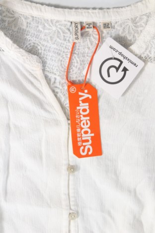 Γυναικείο αμάνικο μπλουζάκι Superdry, Μέγεθος M, Χρώμα Λευκό, Τιμή 8,29 €