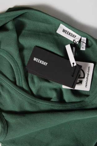 Tricou de damă Weekday, Mărime XL, Culoare Verde, Preț 28,99 Lei