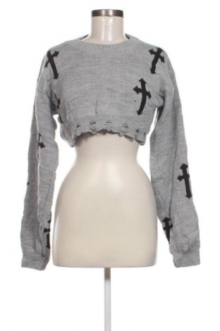 Damenpullover, Größe S, Farbe Grau, Preis 9,49 €