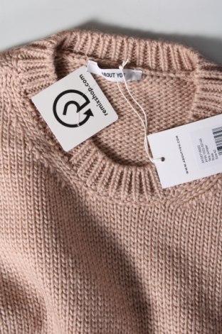 Damski sweter About You, Rozmiar L, Kolor Beżowy, Cena 82,99 zł