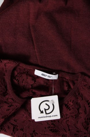 Damenpullover About You, Größe M, Farbe Rot, Preis € 16,49