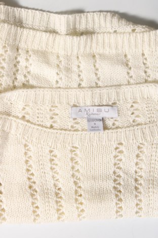 Damenpullover Amisu, Größe S, Farbe Ecru, Preis € 12,29