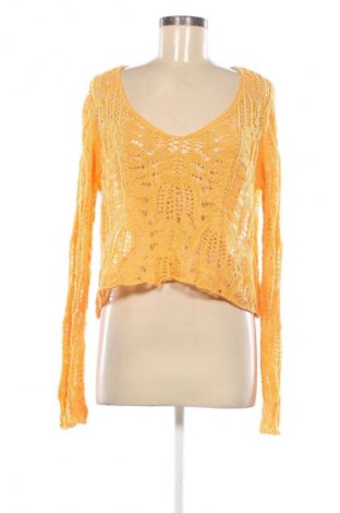 Damenpullover Bershka, Größe L, Farbe Orange, Preis 7,49 €