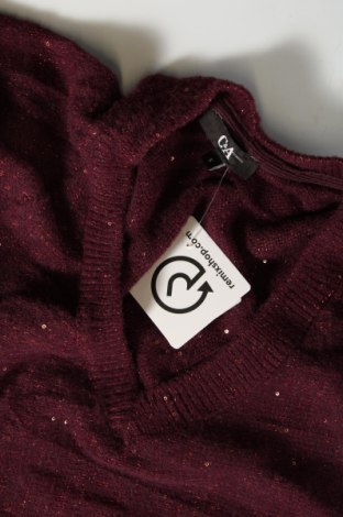 Damski sweter C&A, Rozmiar S, Kolor Fioletowy, Cena 41,99 zł