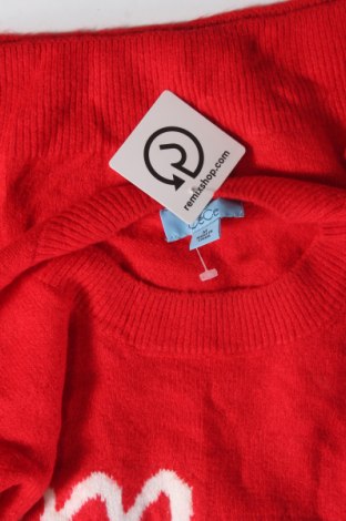 Damski sweter CeCe, Rozmiar M, Kolor Czerwony, Cena 39,99 zł