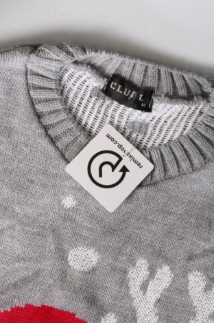 Damenpullover Club L, Größe M, Farbe Grau, Preis 21,99 €