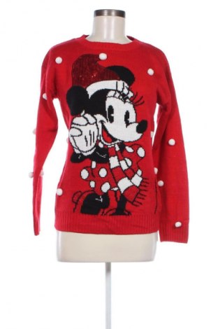 Pulover de femei Disney, Mărime S, Culoare Roșu, Preț 43,99 Lei