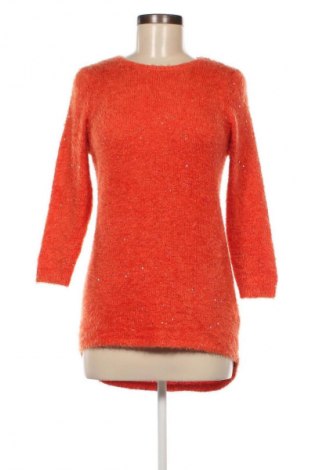 Damenpullover F&F, Größe M, Farbe Orange, Preis 9,49 €