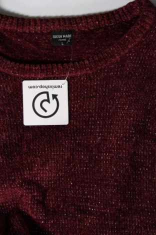 Damski sweter Fresh Made, Rozmiar L, Kolor Czerwony, Cena 52,99 zł