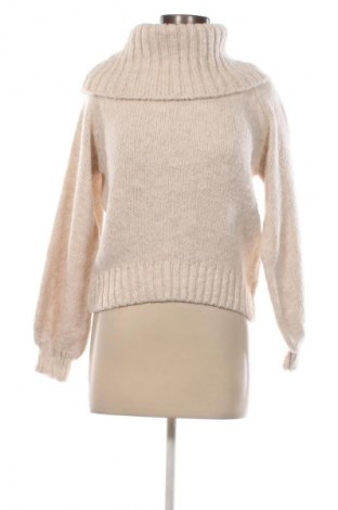 Damski sweter Gina Tricot, Rozmiar M, Kolor Beżowy, Cena 82,99 zł