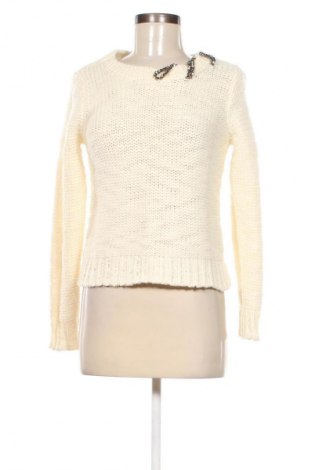 Damski sweter H&M, Rozmiar S, Kolor ecru, Cena 38,99 zł