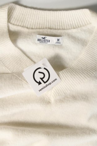 Damski sweter Hollister, Rozmiar M, Kolor Biały, Cena 124,99 zł