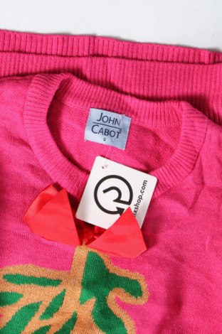 Damenpullover John Cabot, Größe S, Farbe Rosa, Preis € 9,49