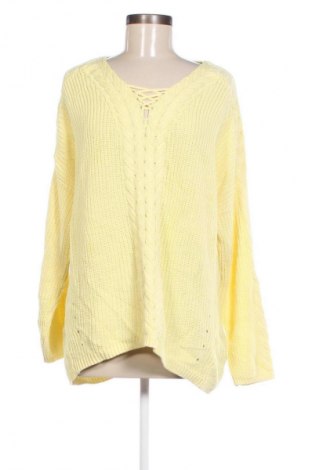 Damenpullover Laura Torelli, Größe L, Farbe Gelb, Preis 9,49 €