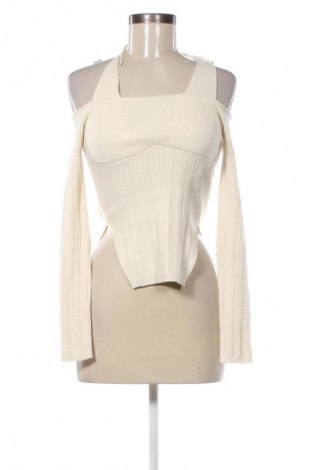 Damski sweter LeGer By Lena Gercke X About you, Rozmiar M, Kolor Beżowy, Cena 124,99 zł