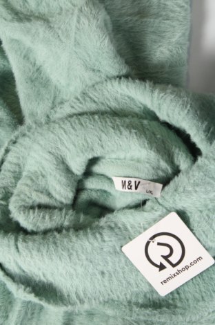 Pulover de femei M&V, Mărime L, Culoare Verde, Preț 43,99 Lei