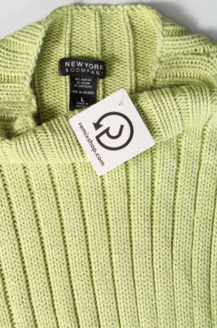 Damski sweter New Yorker, Rozmiar L, Kolor Zielony, Cena 92,99 zł