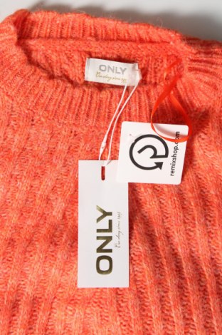 Damenpullover ONLY, Größe L, Farbe Orange, Preis 14,79 €