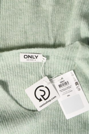 Damski sweter ONLY, Rozmiar XXL, Kolor Zielony, Cena 91,99 zł