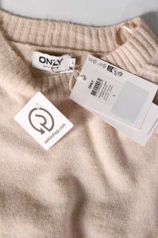 Damenpullover ONLY, Größe L, Farbe Beige, Preis € 14,99