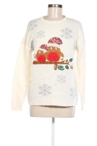 Damski sweter Pep & Co, Rozmiar M, Kolor ecru, Cena 37,99 zł